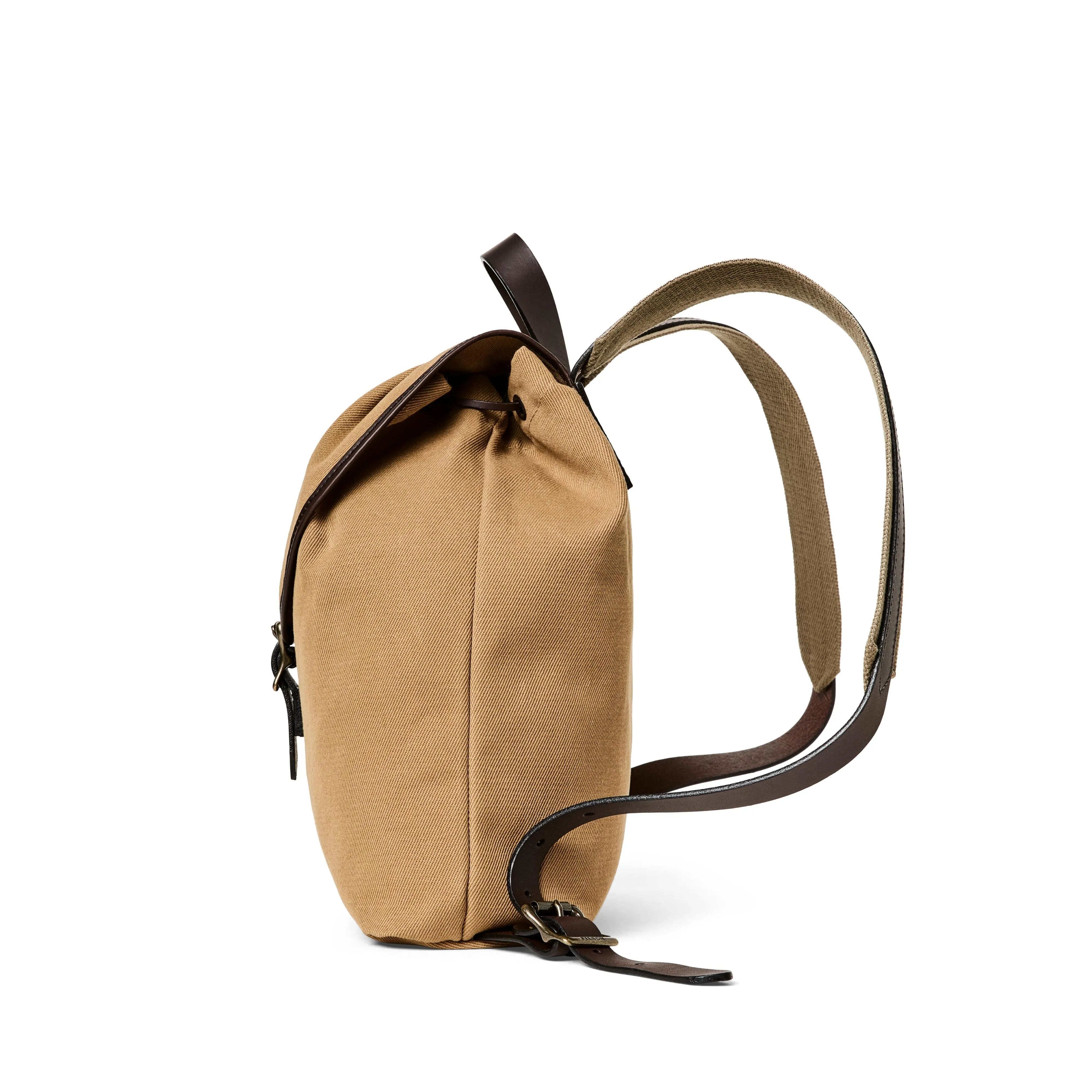 Rugged Twill Drawstring Backpack