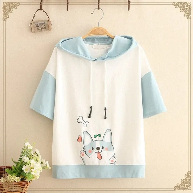 Shiba Inu Hoodie T-Shirt