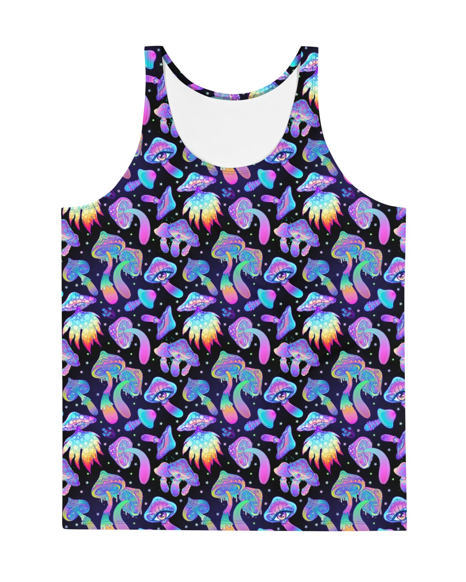 Shroomin Black Tank Top