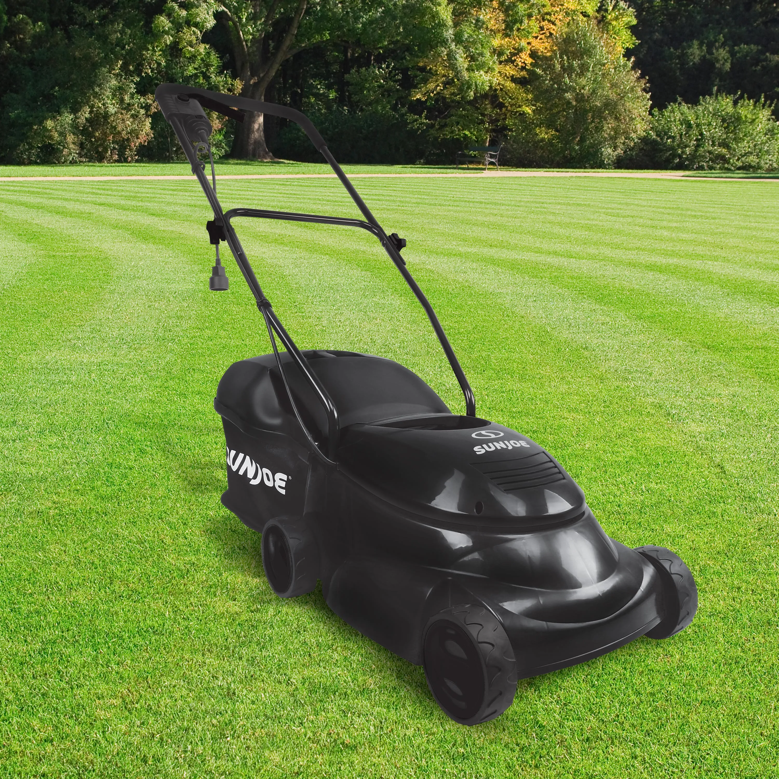 Sun Joe MJ401E-BLK-RM Electric Lawn Mower | 14 inch | 12 Amp (Black) (Certified Refurbished)