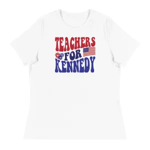 Teachers for Kennedy Women's Relaxed Tee