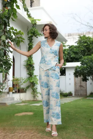 Tranquil Toile Cotton Flex Co ord Set