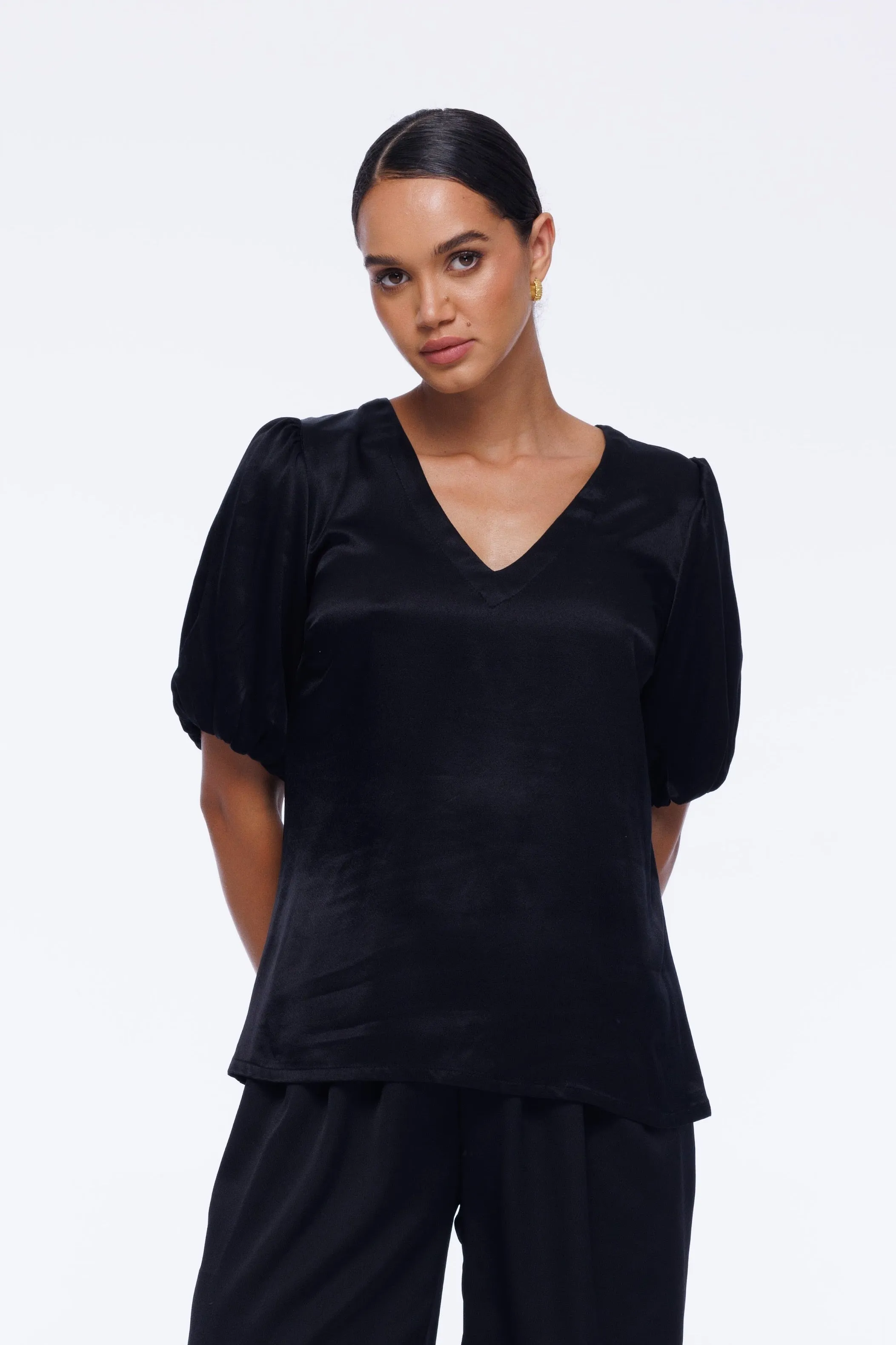 Vallis Top - Black