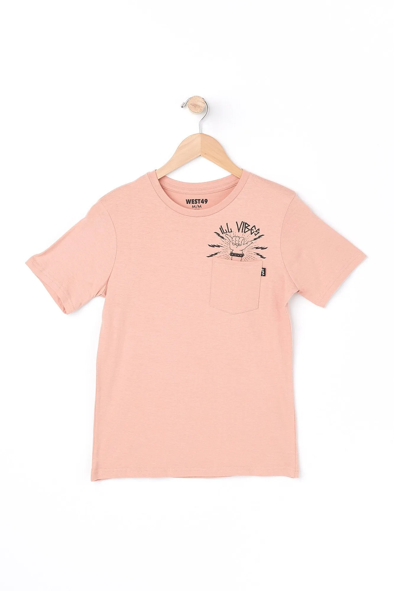 West 49 Youth Ill Vibes Pocket Tee