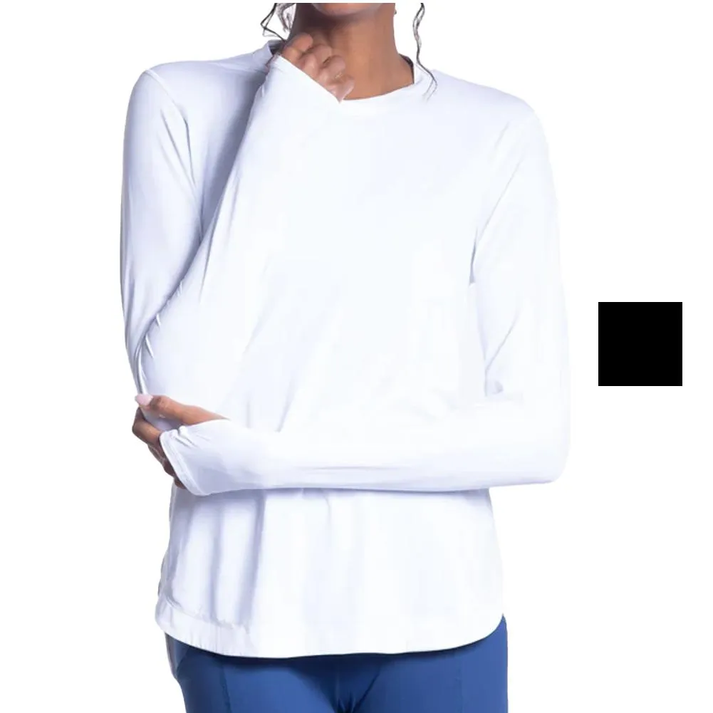 Women`s Relaxed Scallop Tennis Top