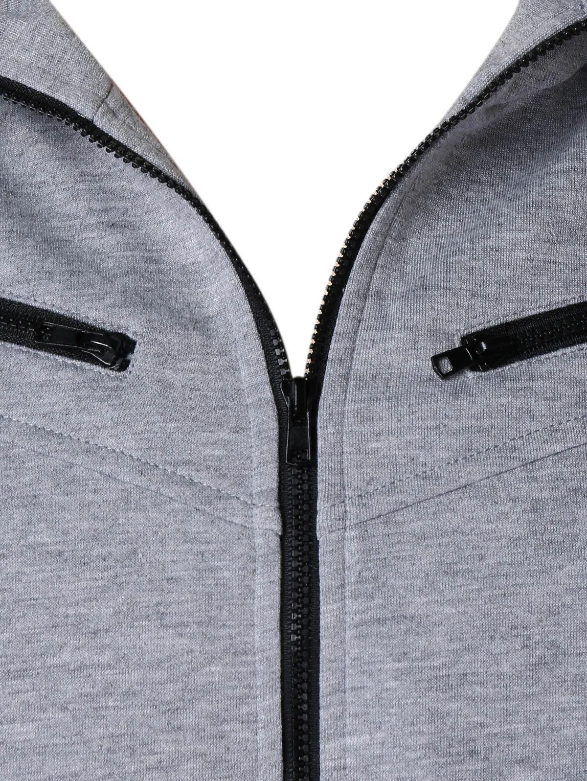 Zipper Sleeveless Hooded Tank Top